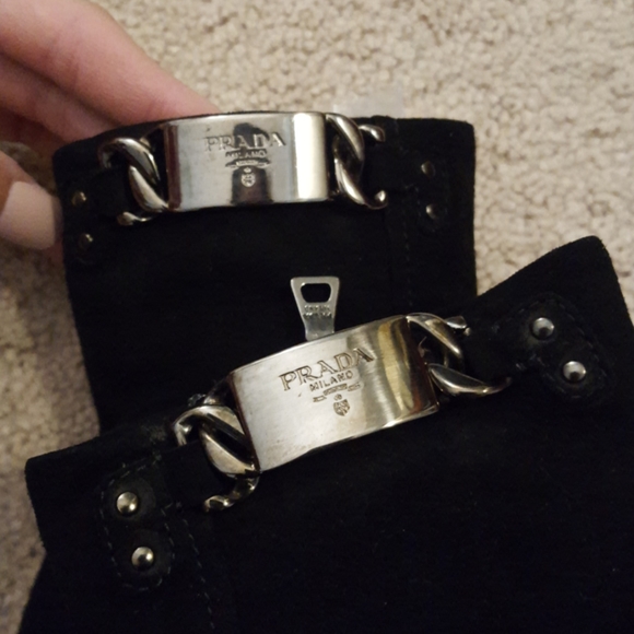 Prada suede ankle booties - Picture 2 of 6